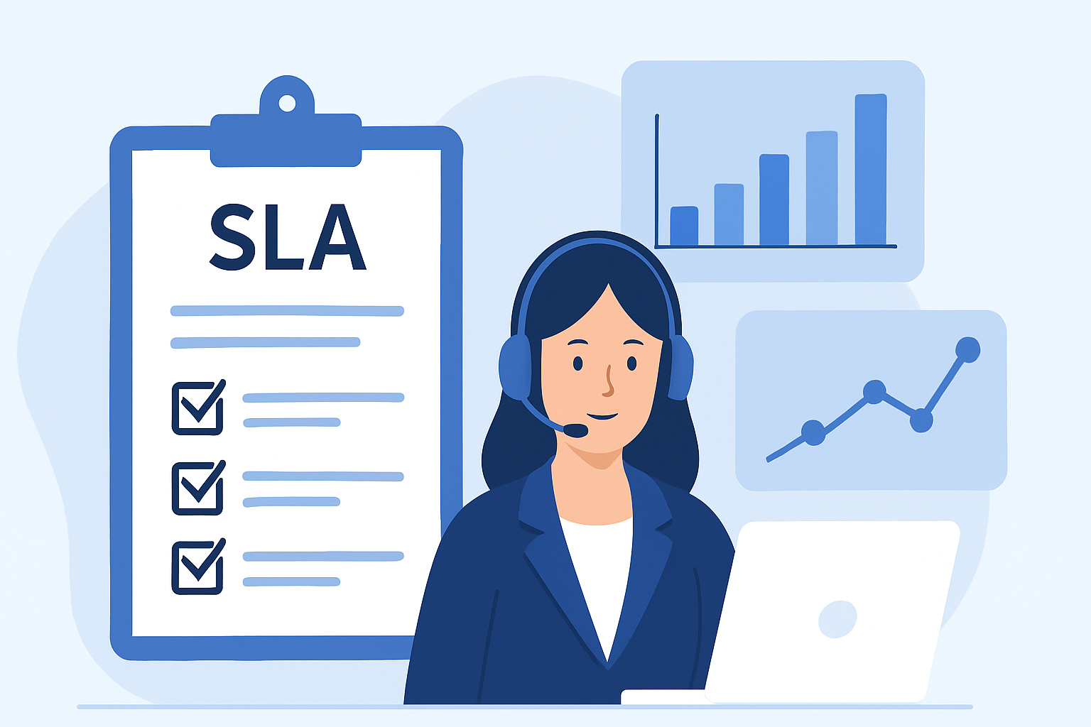 Die Bedeutung von SLA und Support-Metriken für Ihren Kundenservice