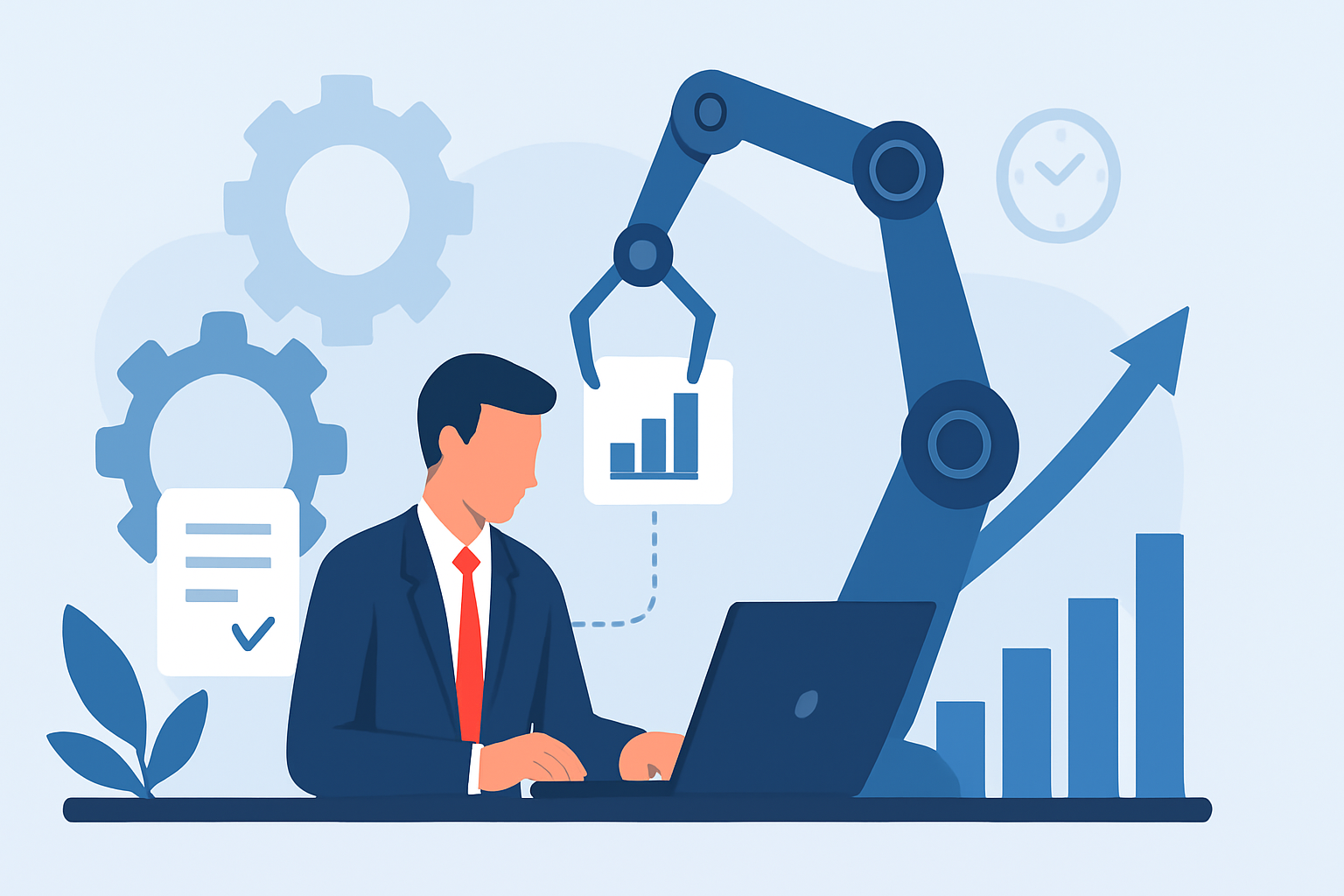 L'impact de l'automatisation des processus métier sur la productivité des entreprises