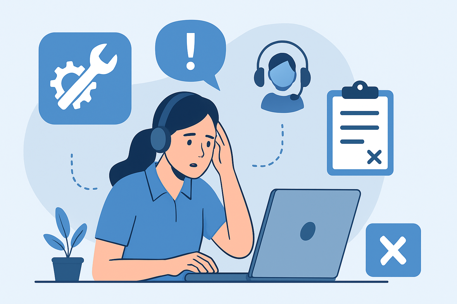 Errores comunes en la gestión de un helpdesk y cómo evitarlos