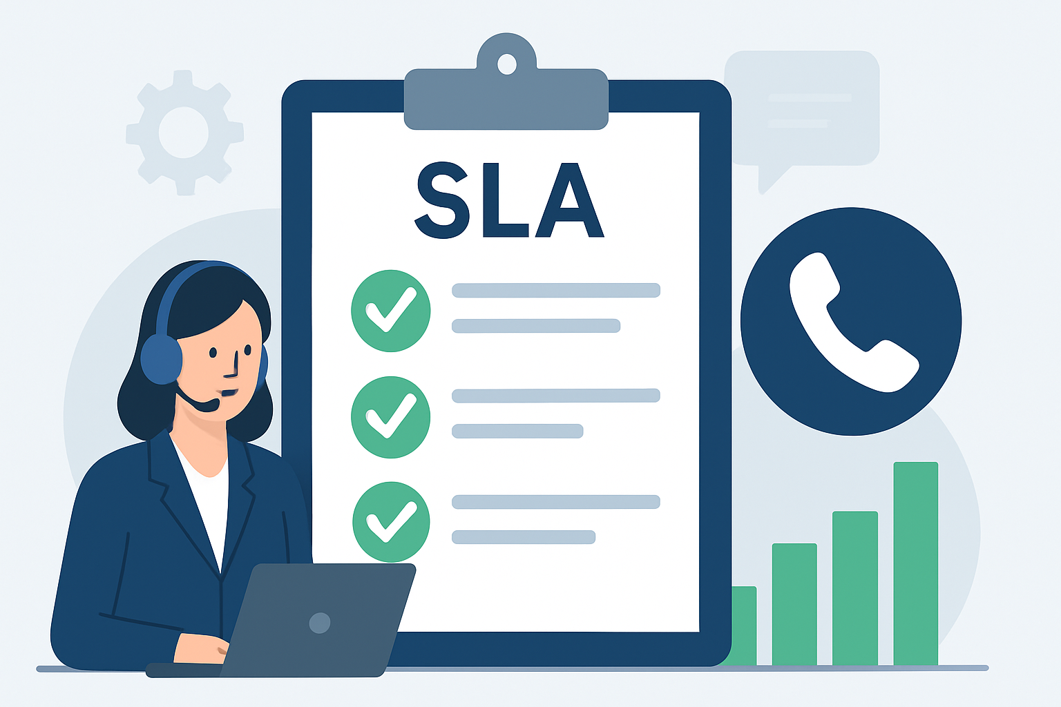 Die wichtigsten SLA-Metriken für effektiven Support: Ein Leitfaden