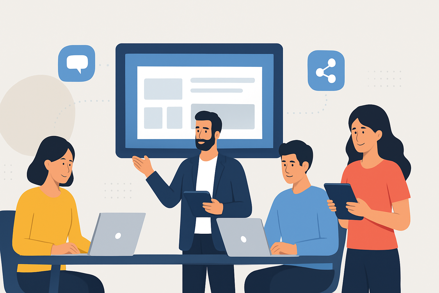 Die 5 besten Unternehmens-Kollaborationstools für effizientes Arbeiten im Team