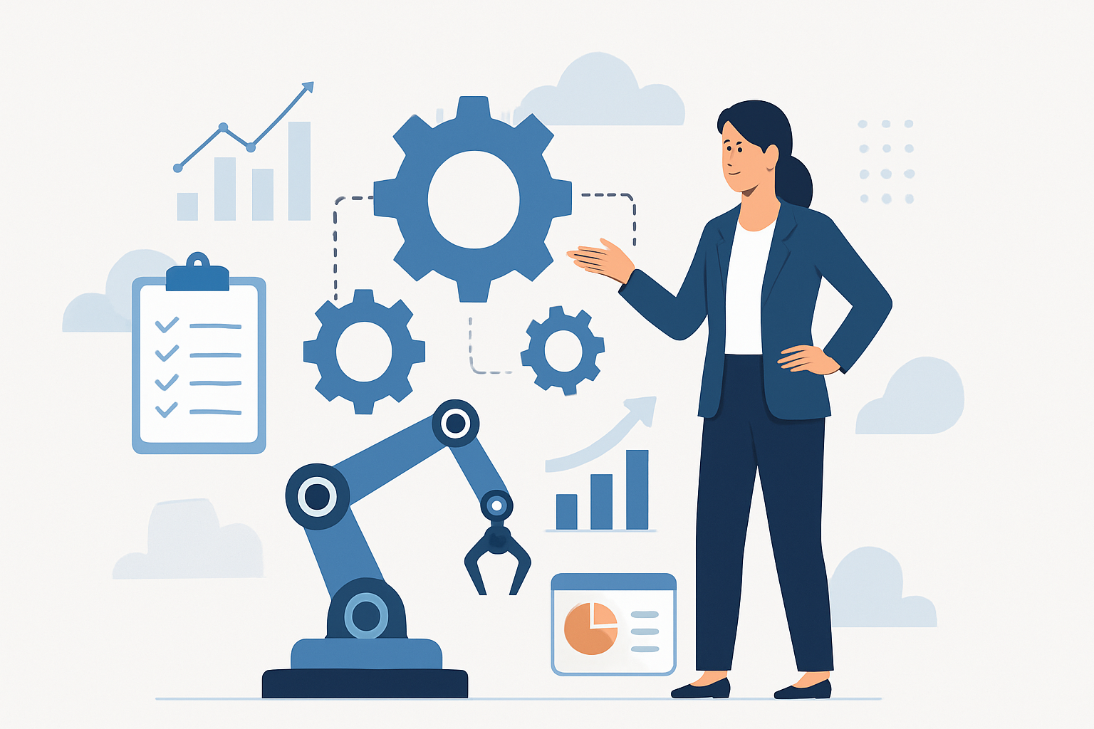 A Revolução da Automatização: Transformar Processos Empresariais em Eficiência