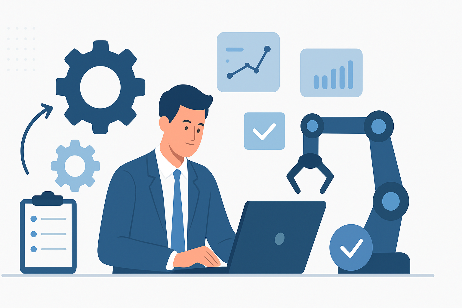 La automatización de procesos empresariales: clave para la eficiencia operativa
