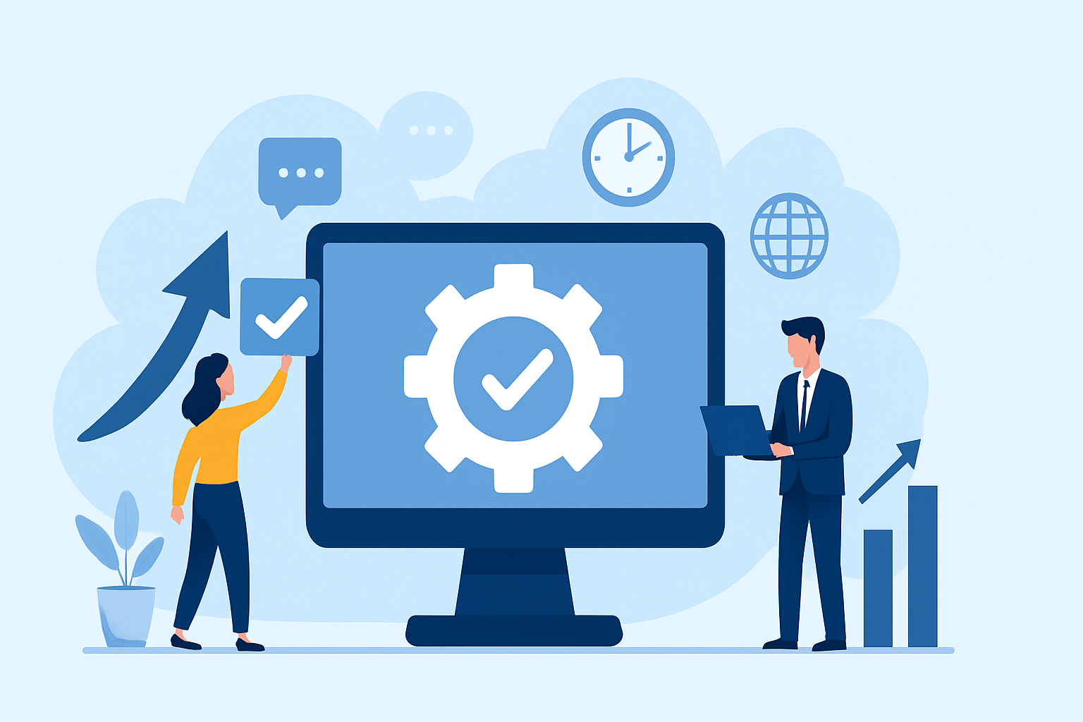 Cinco Vantagens da Automatização de Processos Empresariais
