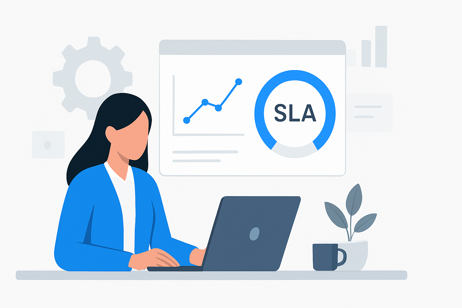 Melhores Práticas para Monitorizar o Desempenho do SLA em Suporte