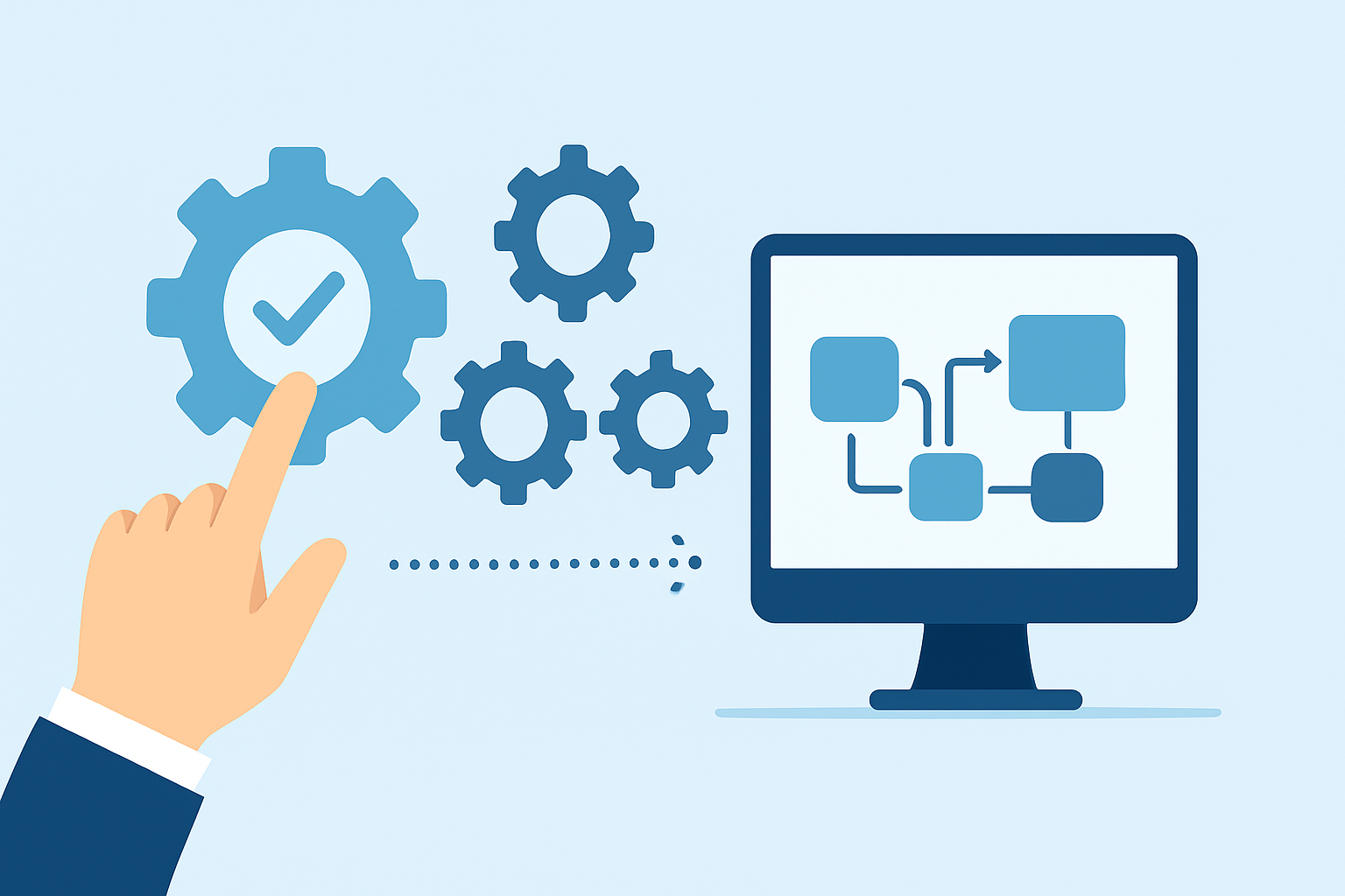 Automatização de Processos: Passos Práticos para Começar Hoje Mesmo