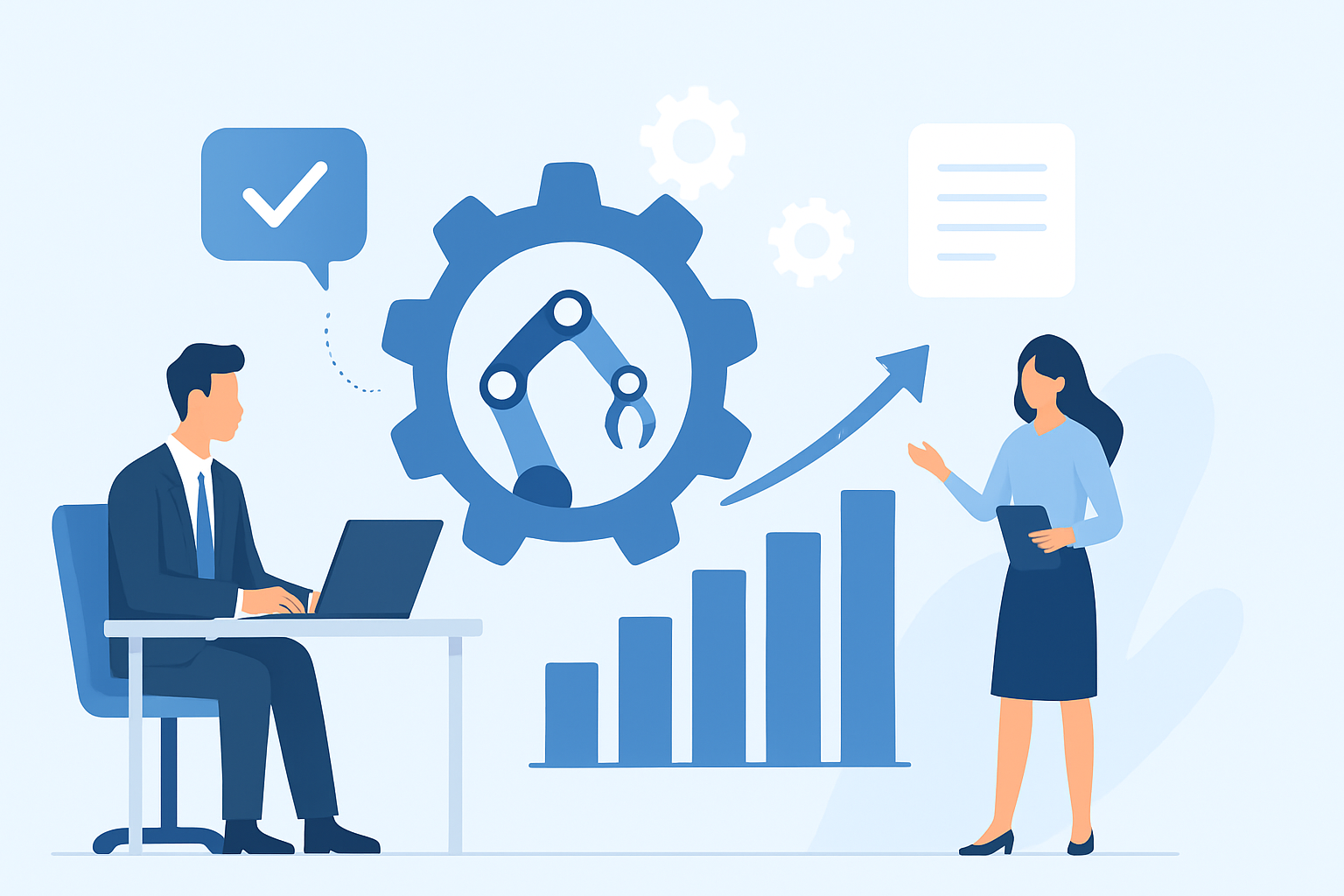 Como a Automatização de Processos Empresariais Pode Aumentar a Eficiência da Sua Empresa