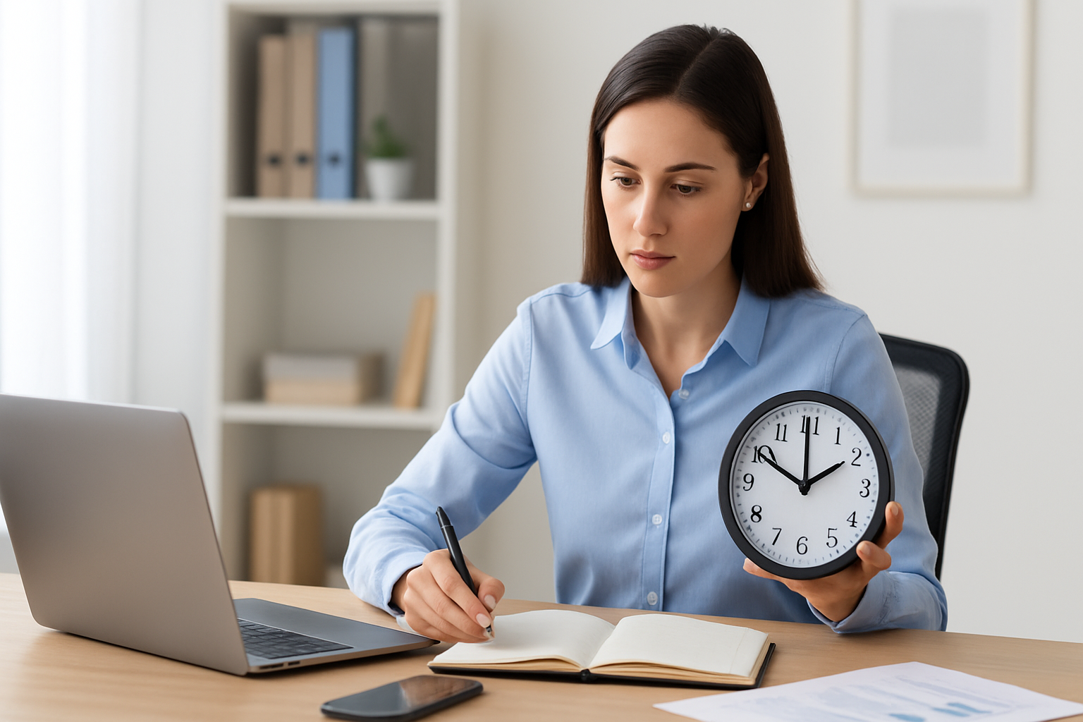 Como Gerir o Seu Tempo para Máxima Eficiência no Escritório