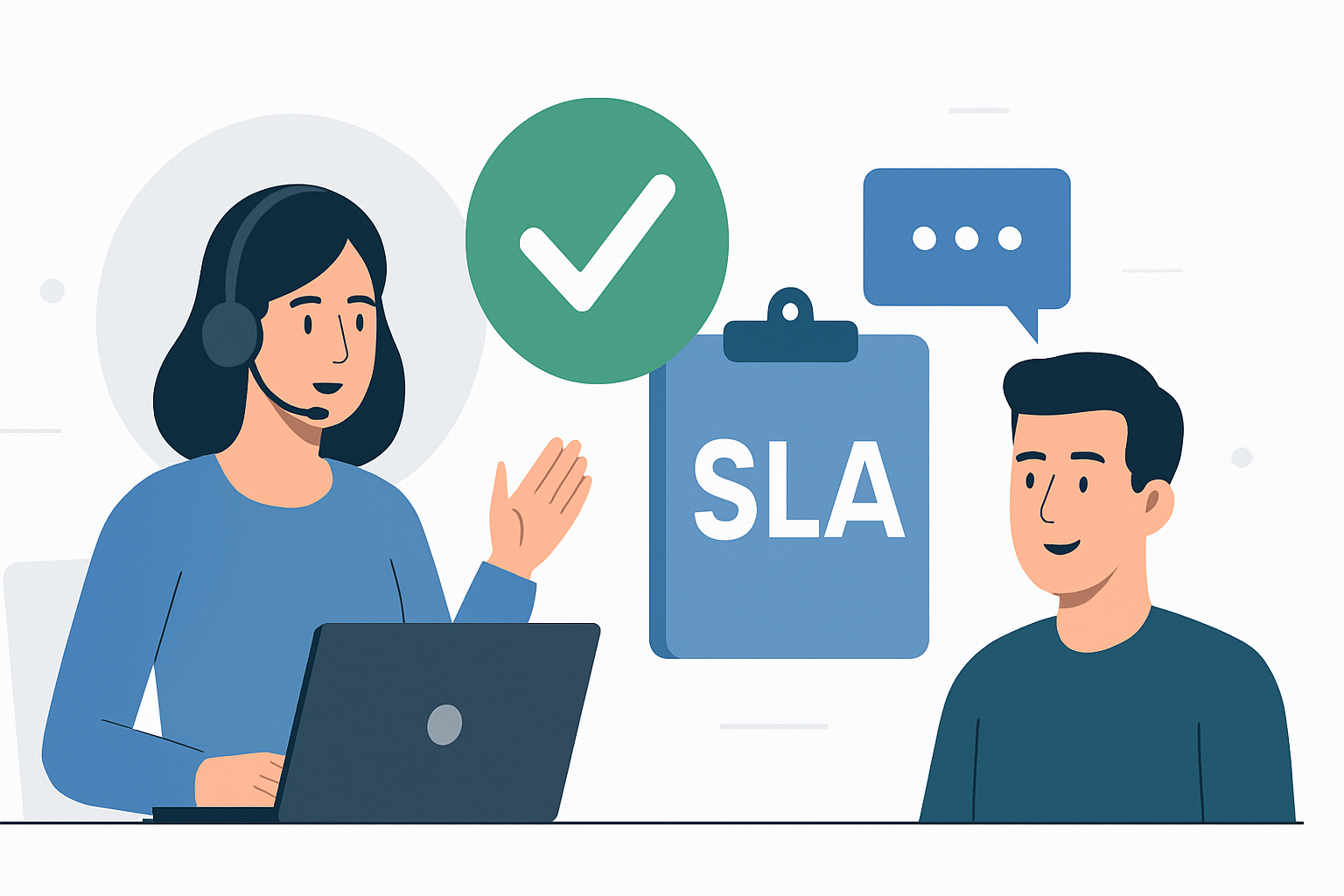 SLA: O que é e como impacta a experiência do cliente no suporte