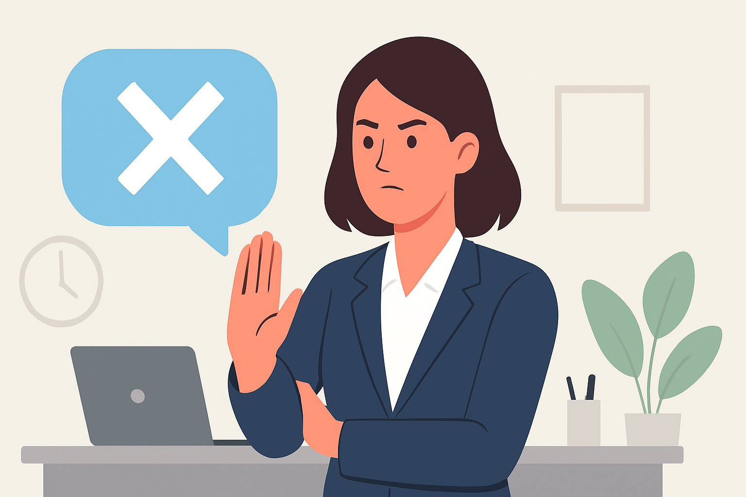 A Arte de Dizer Não: Um Passo para Melhorar a Produtividade no Trabalho