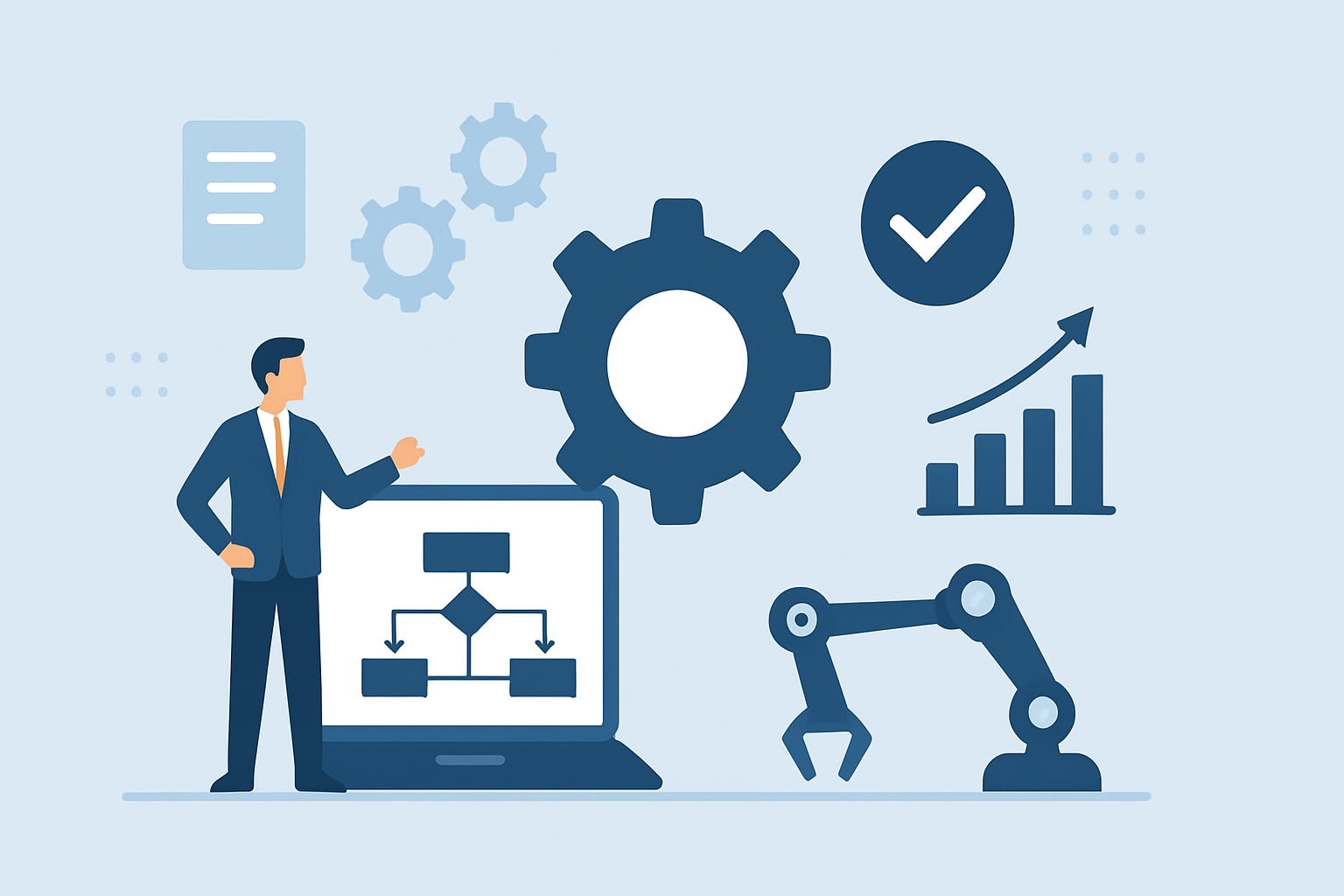 Passos para Implementar a Automatização de Processos Empresariais com Sucesso
