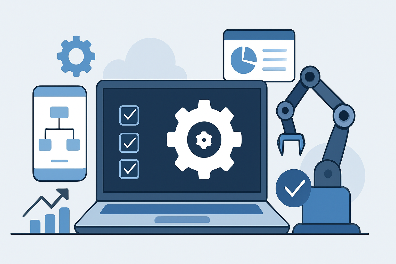 Top Tools and Technologies for Streamlining Business Processes Through Automation