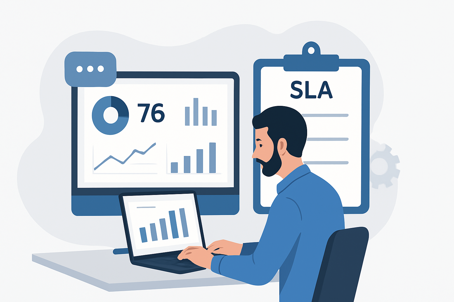 As Melhores Práticas para Monitorizar Métricas de Suporte e SLA