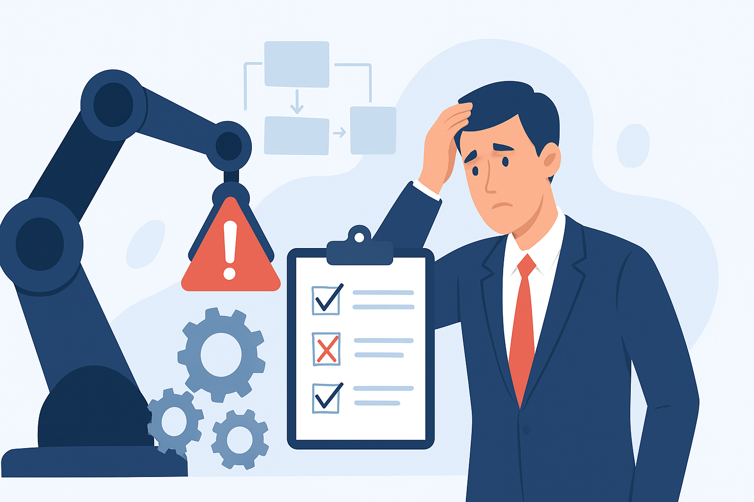 5 Erros Comuns na Implementação da Automatização de Processos e Como Evitá-los