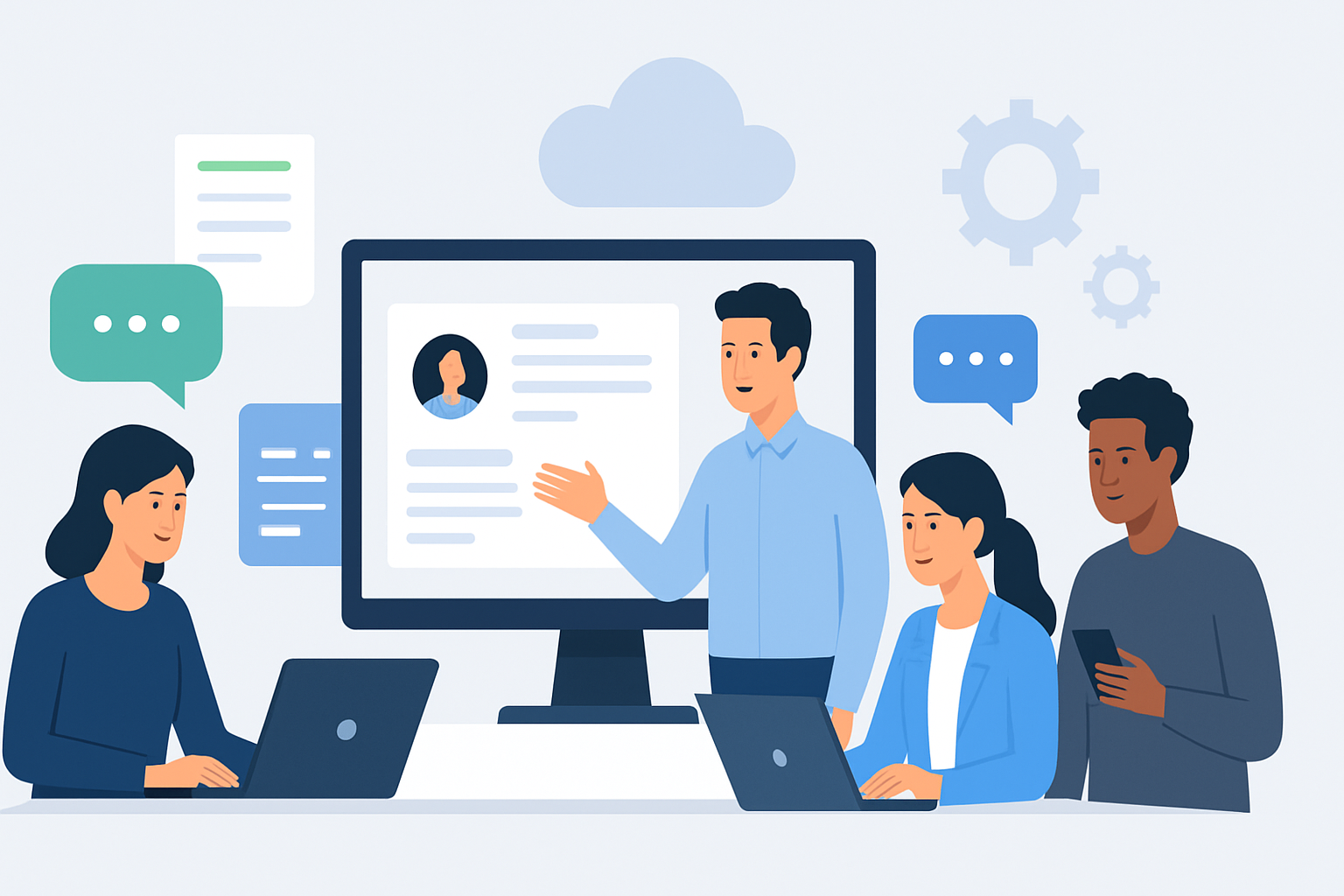 Unlocking Communication: Essential Features of Effective Enterprise Collaboration Tools