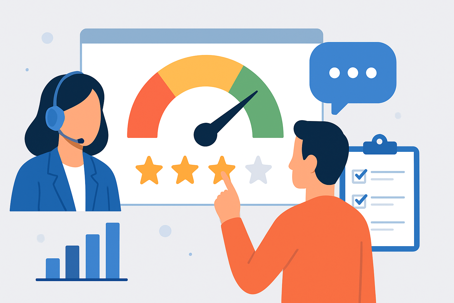 Métricas de Suporte: Como Medir a Satisfação do Cliente com Eficácia