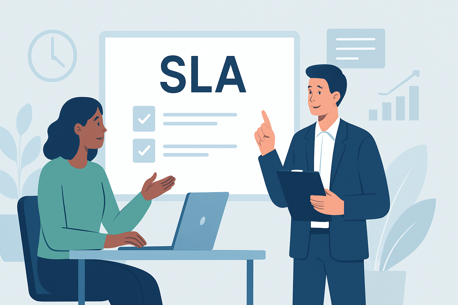 Melhores Práticas na Implementação de SLAs em Equipas de Suporte
