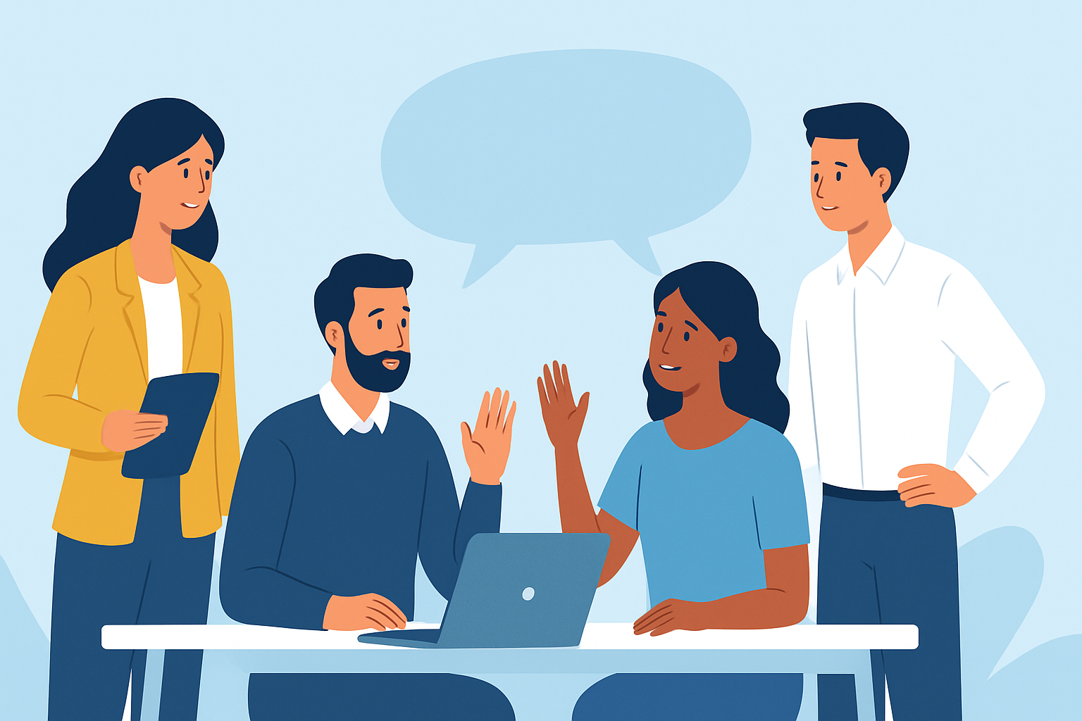 Como construir uma comunicação clara entre equipas de suporte