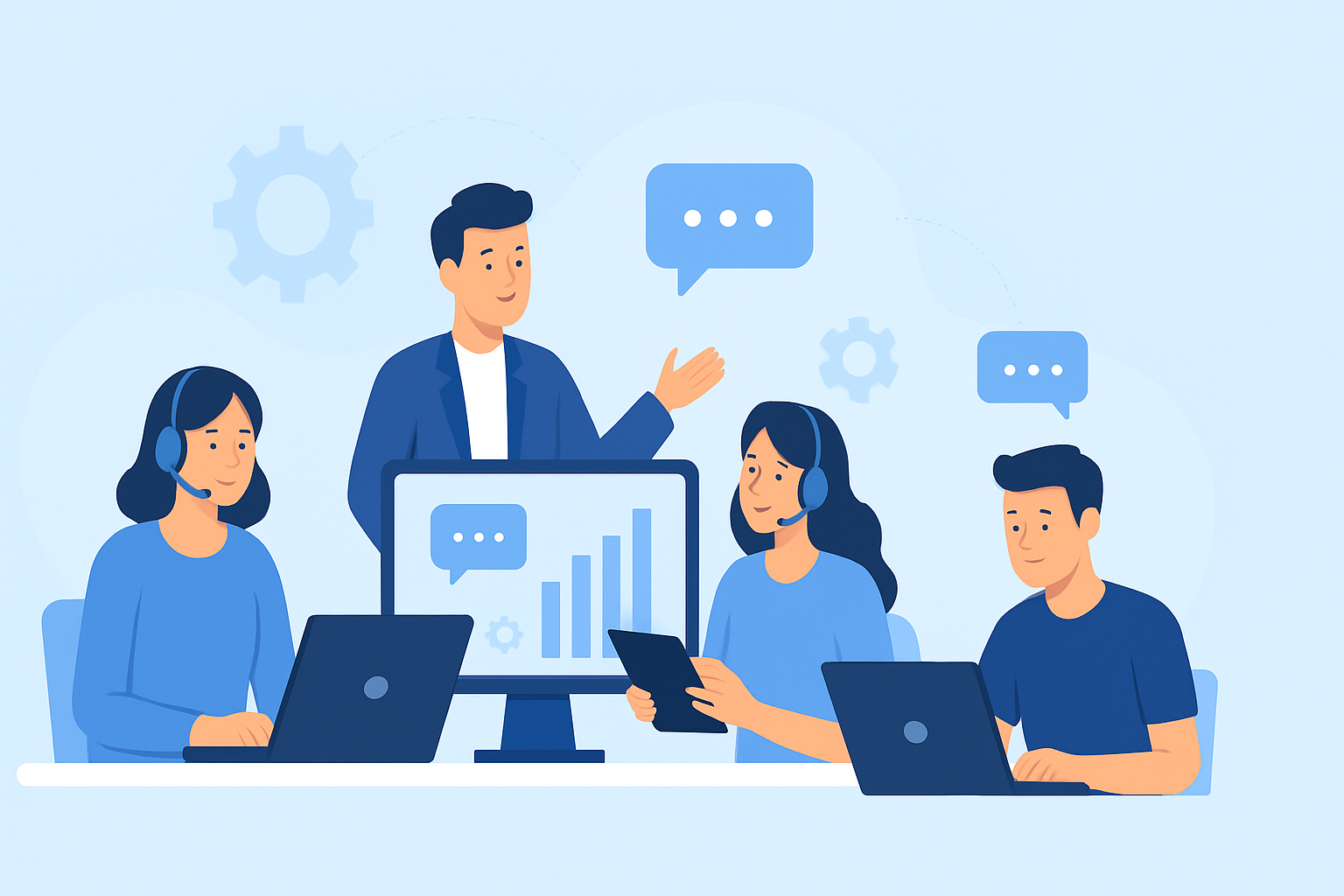 The Role of Technology in Enhancing Support Team Efficiency and Communication