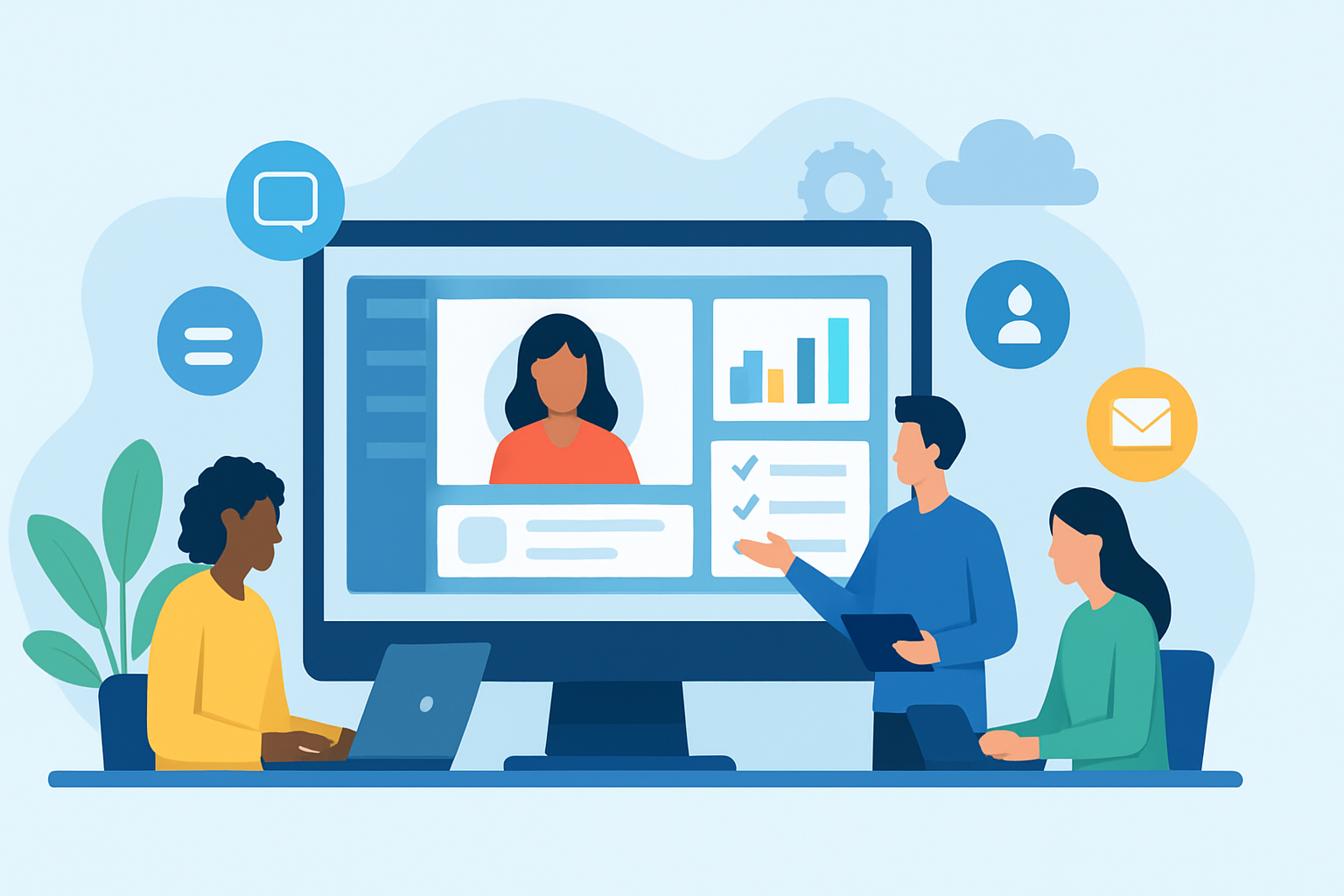 The Future of Work: Essential Features of Effective Enterprise Collaboration Software