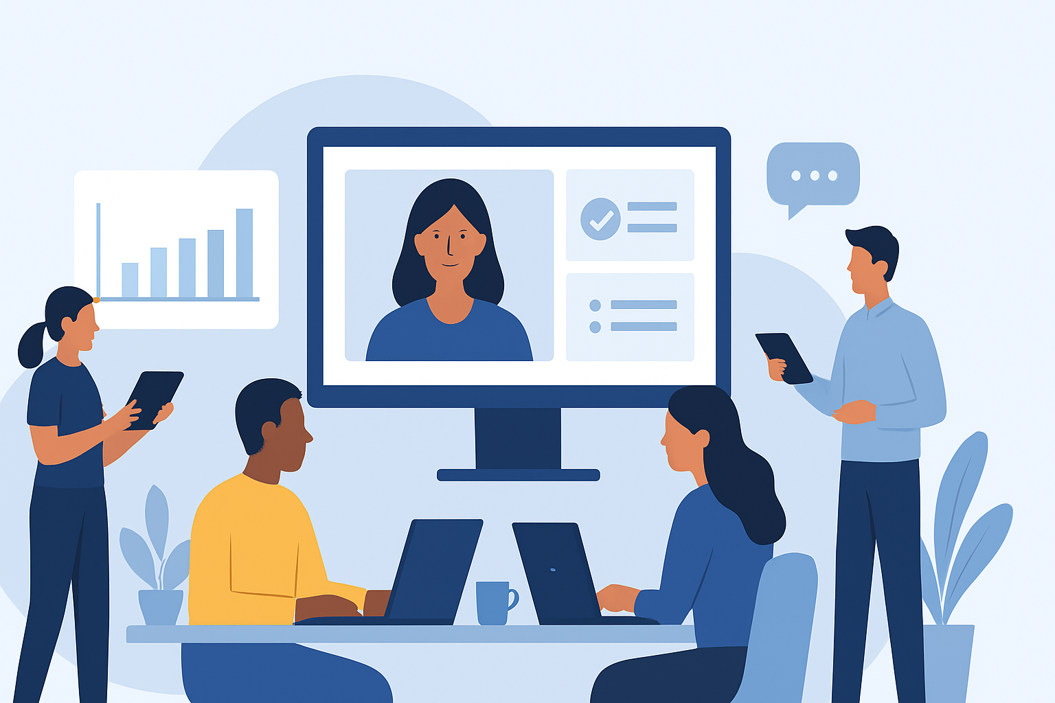 Navigating the Digital Workspace: Best Practices for Implementing Collaboration Tools in Enterprises