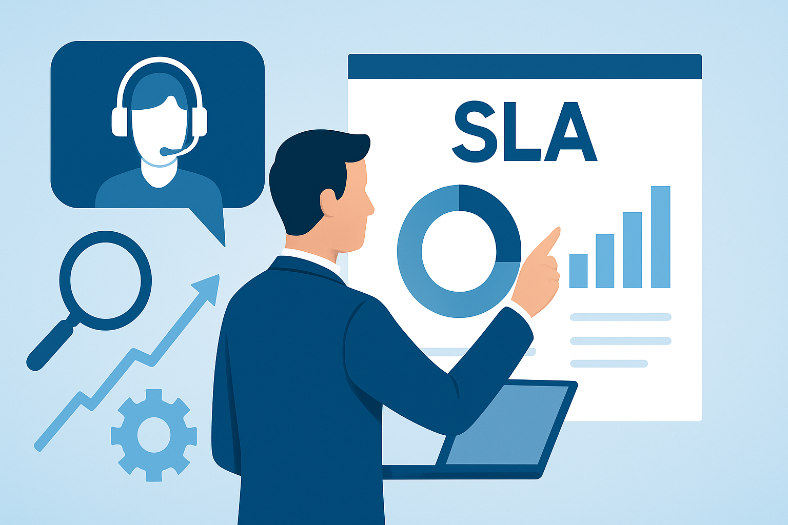 Desvendando os SLAs: A Importância das Métricas de Suporte ao Cliente