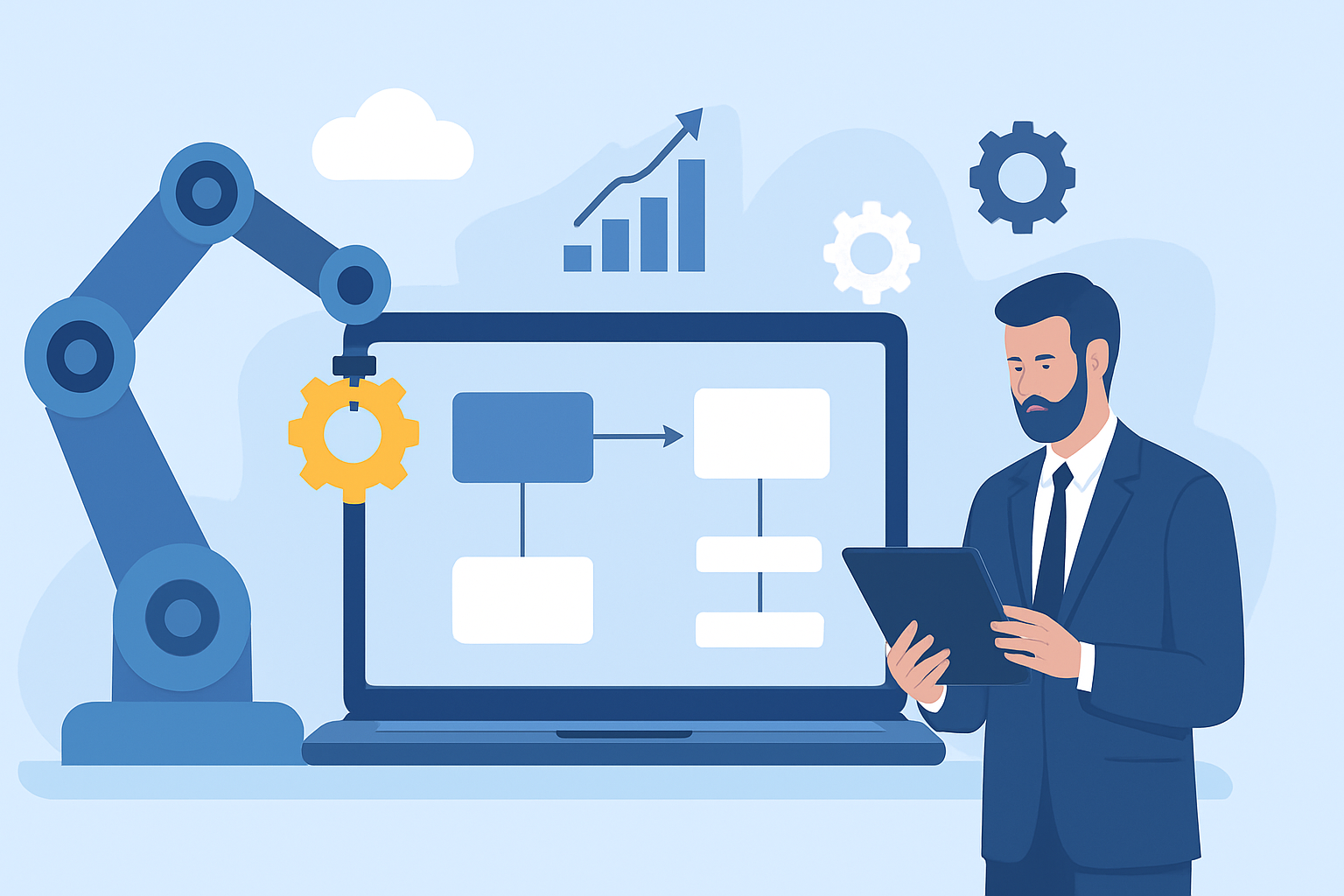 Automatização de Processos: Como Aumentar a Eficiência na Sua Empresa
