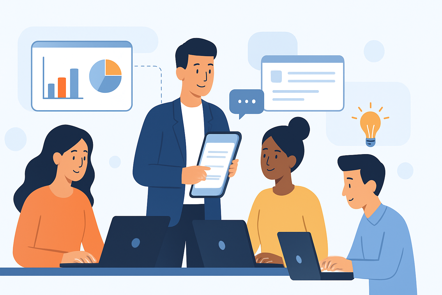 The Future of Work: Essential Features of Effective Collaboration Tools